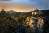 Castle Rough Rock Poster och Canvastavla