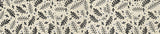 Branches on Beige Background Square Poster och Canvastavla