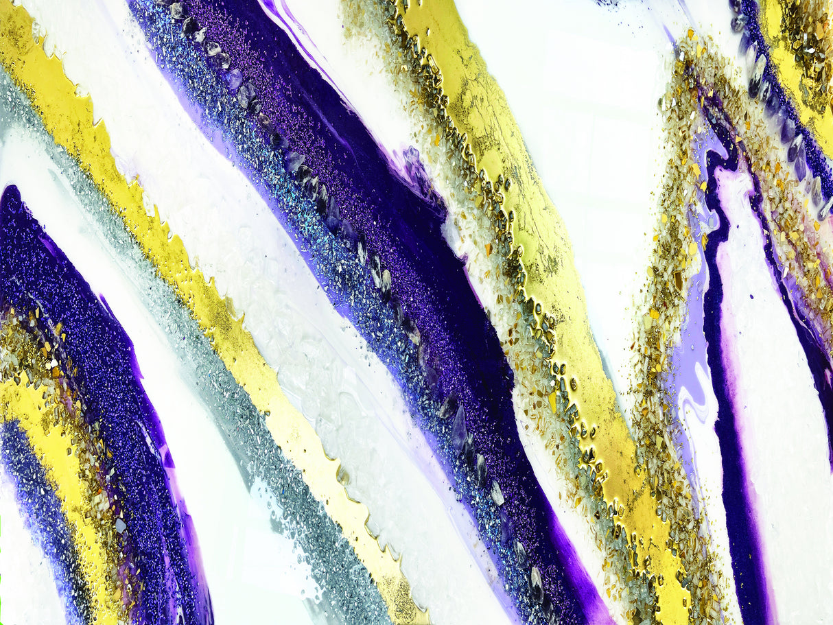 Deep Purple Agate Poster och Canvastavla