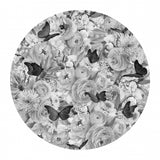 Candy Blooms Black &amp; White Poster och Canvastavla