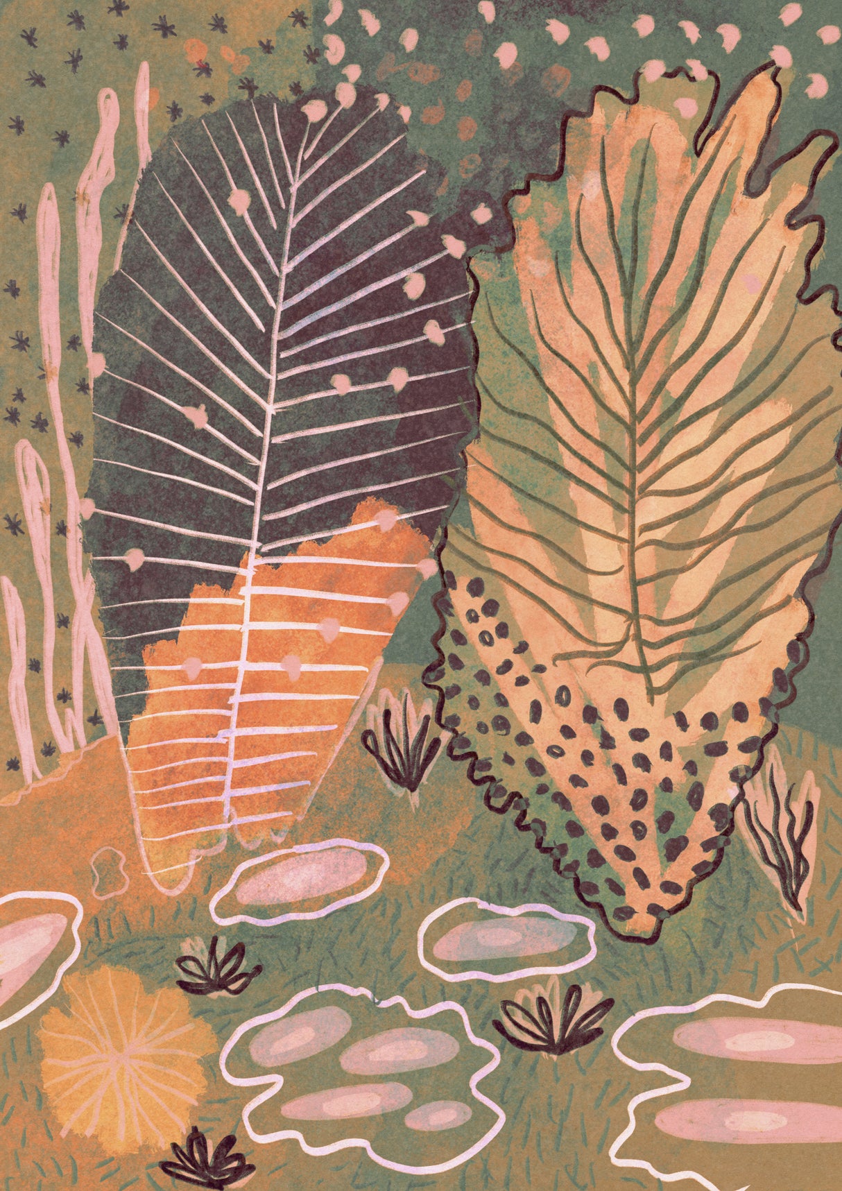 Magic Forest Poster och Canvastavla