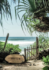 Secret Beach Poster och Canvastavla