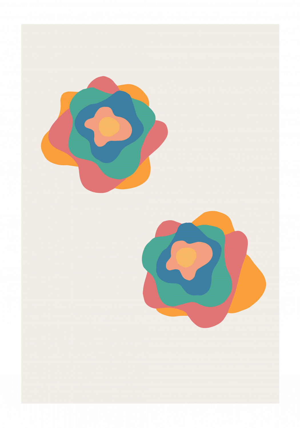 Flowers Poster och Canvastavla