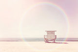 Beach Hut Poster och Canvastavla