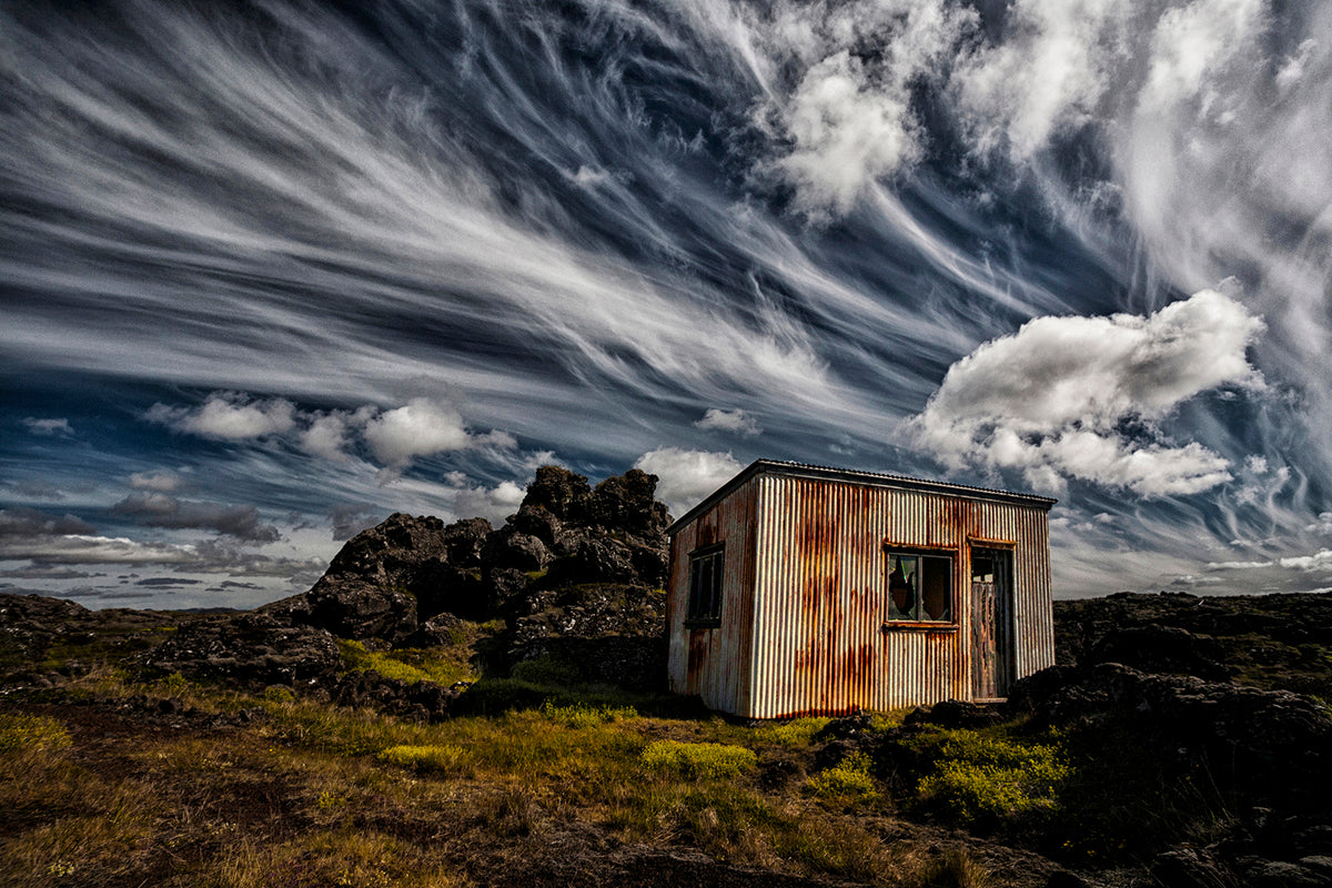Broken Shack Poster och Canvastavla