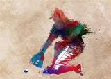 Baseball Sport Art 4 Poster och Canvastavla