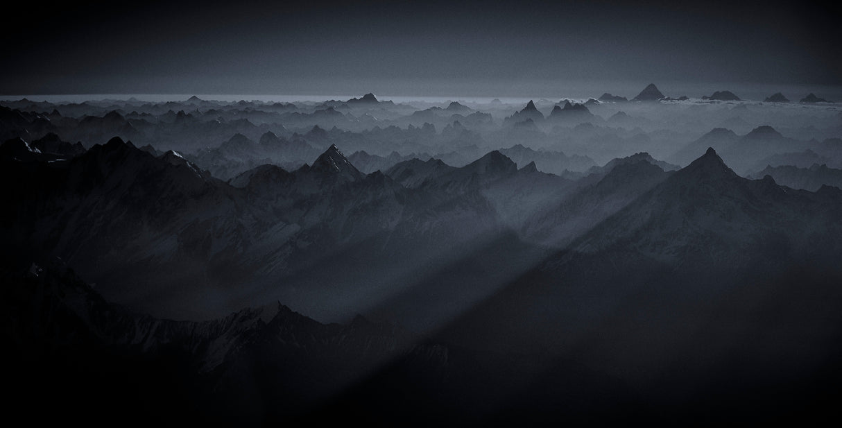 Sunrise over the Karakoram Poster och Canvastavla