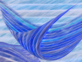 Blue motion Poster och Canvastavla