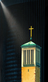 the light beam Poster och Canvastavla