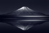 Reflection Mt. Fuji Poster och Canvastavla