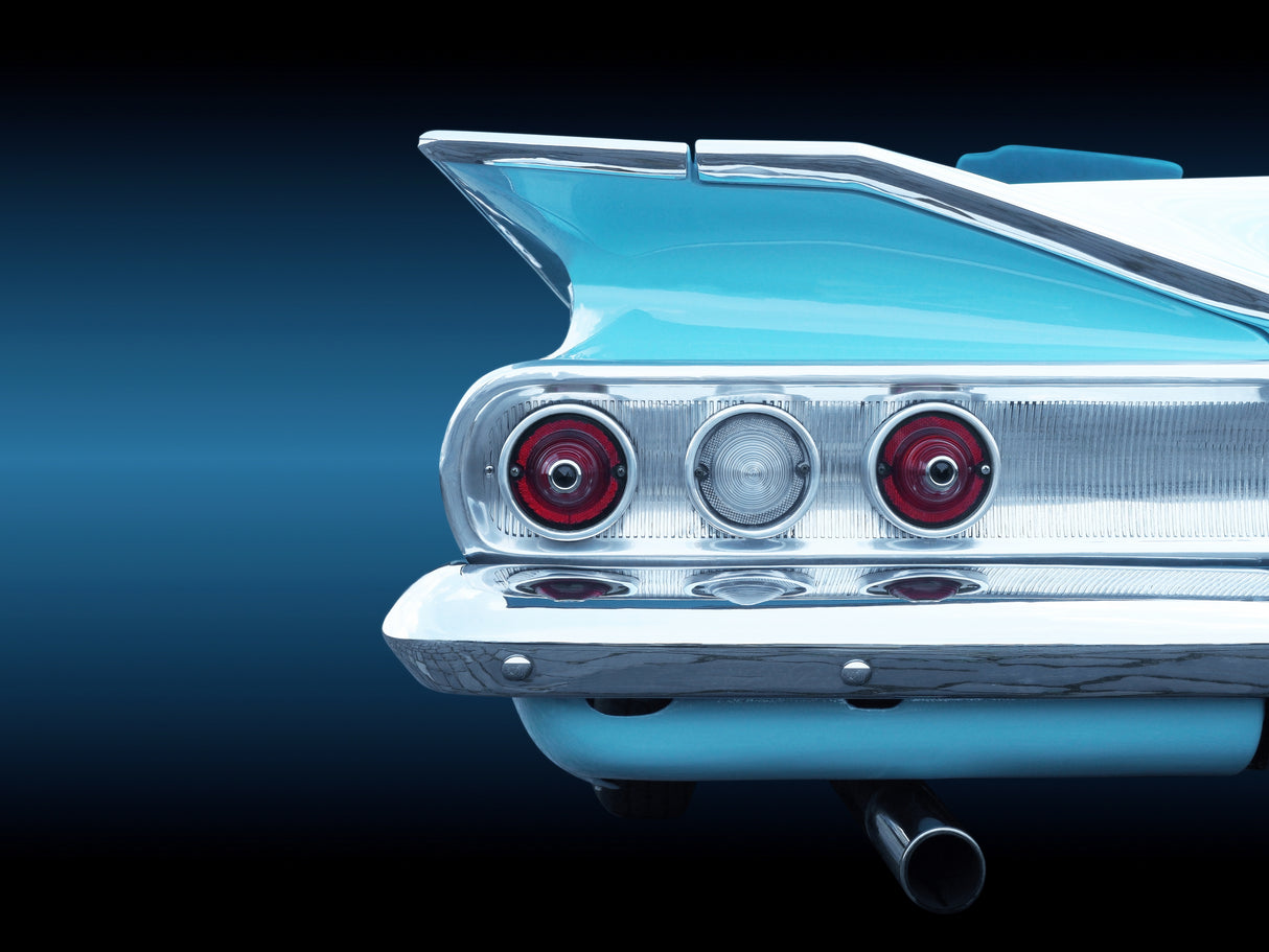 US classic car impala convertible 1960 Poster och Canvastavla