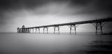 Clevedon Pier Poster och Canvastavla