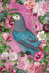 The Parrots Paradise Garden Poster och Canvastavla