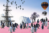 Flying Elephant Poster och Canvastavla