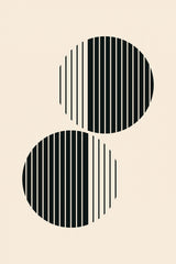 Minimal Circle Vibes #2 Poster och Canvastavla