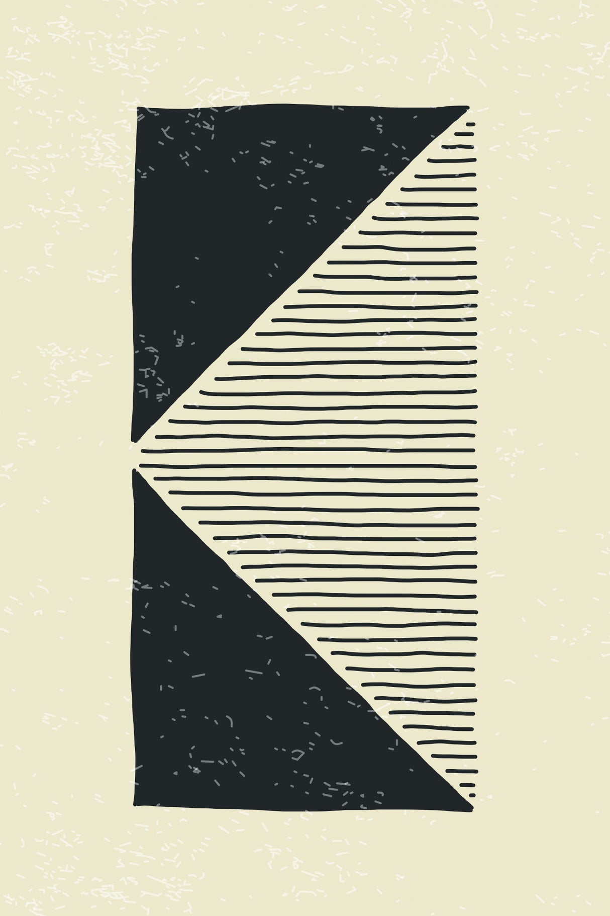 Black Triangles Series #1 Poster och Canvastavla