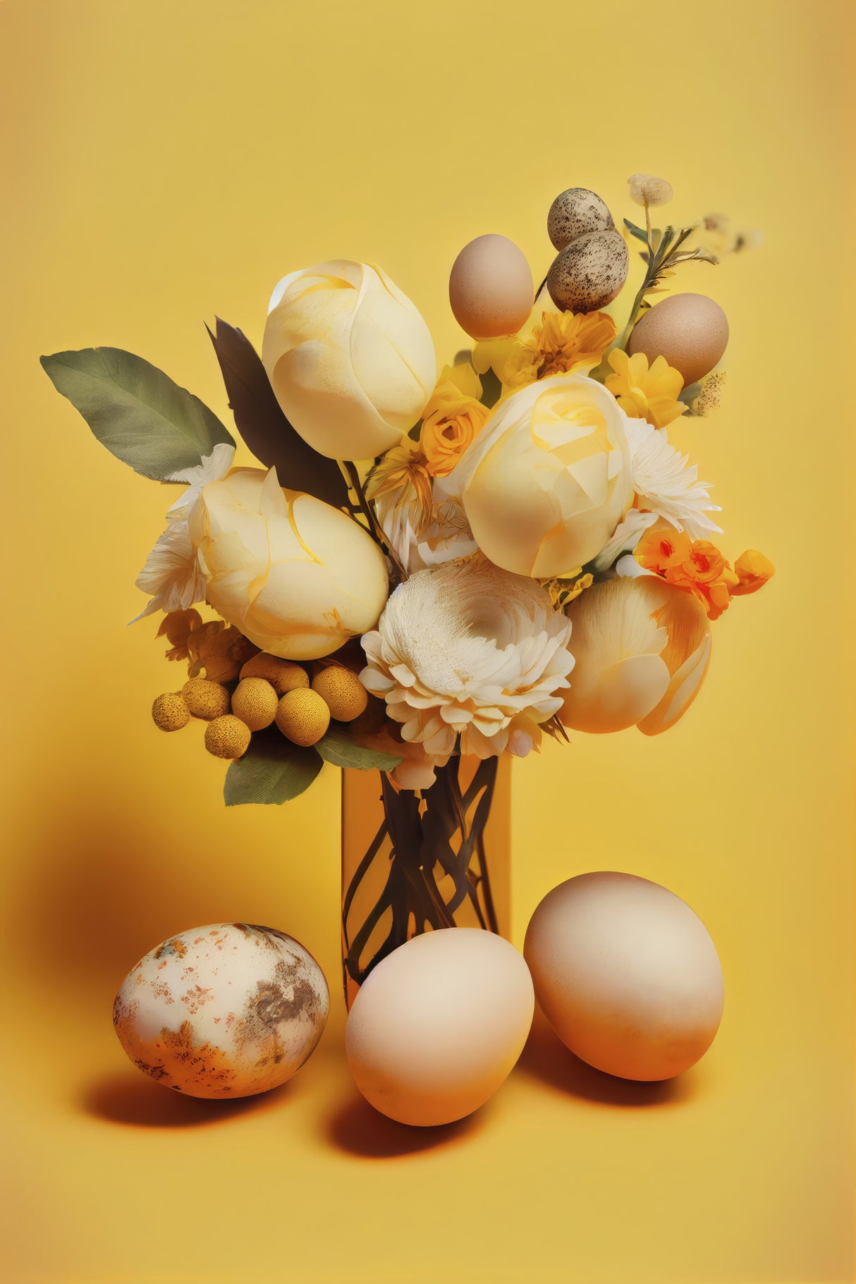 Easter Bouquet Poster och Canvastavla