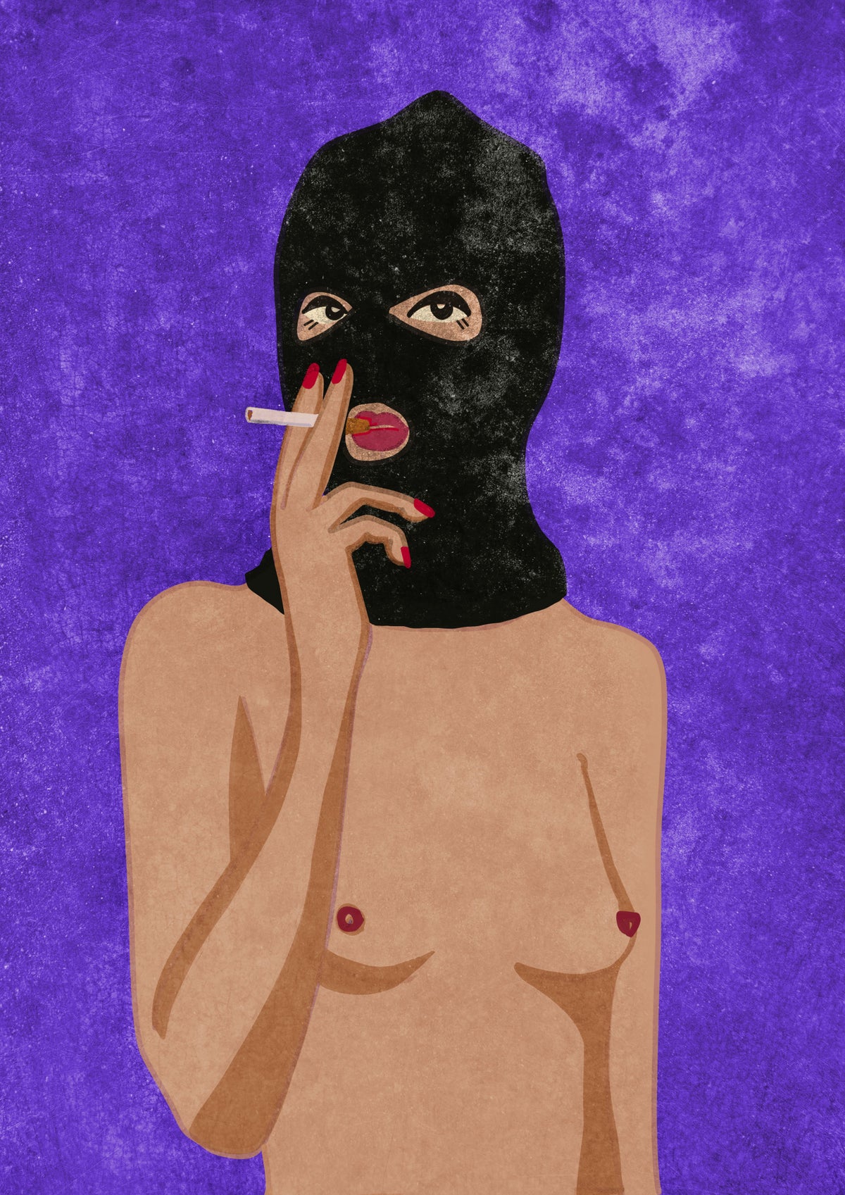 My Body is not a Crime Poster och Canvastavla