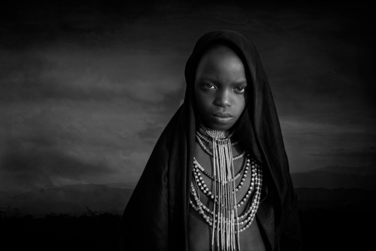 African Girl I Poster och Canvastavla