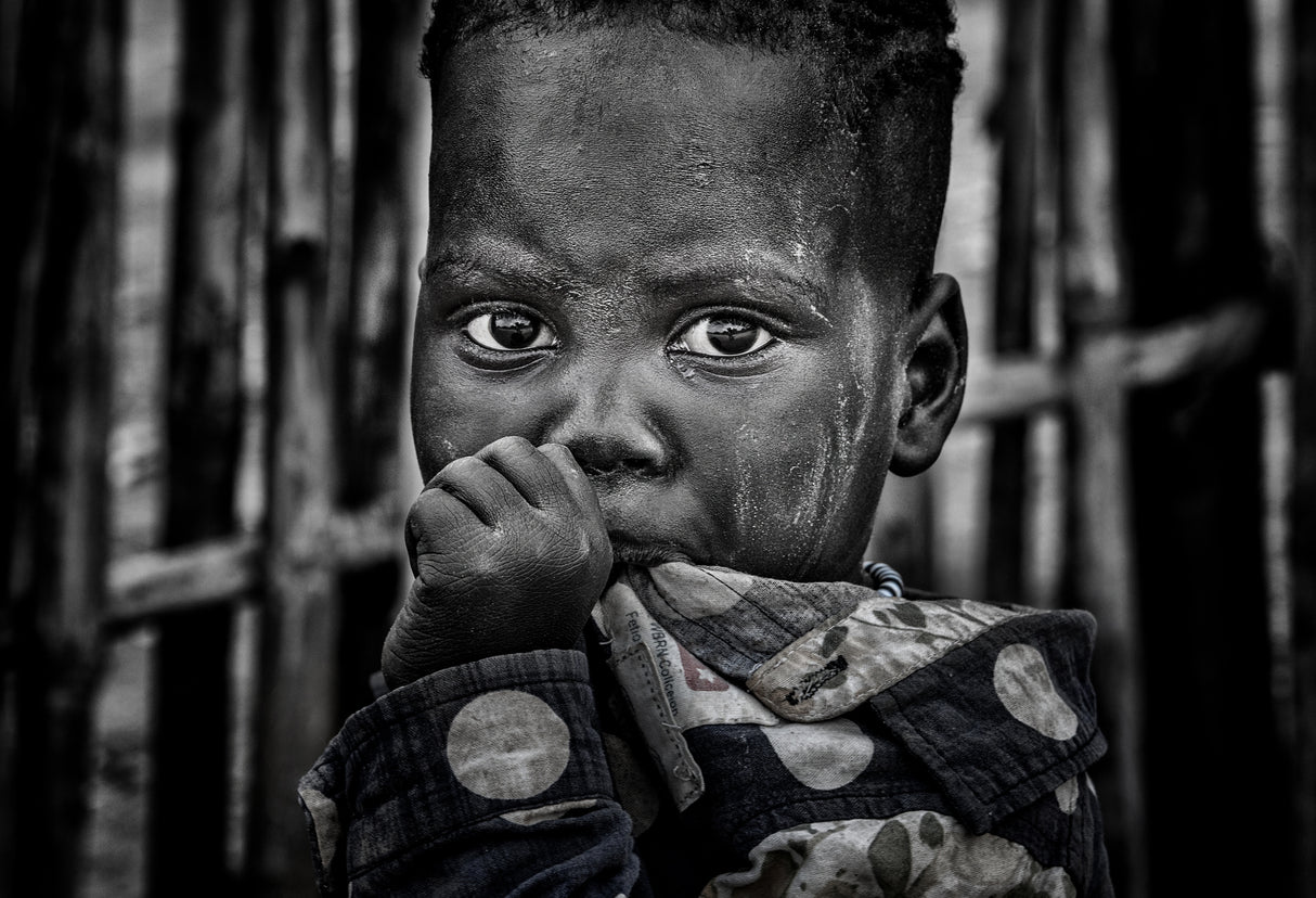 South Sudan child-IV Poster och Canvastavla