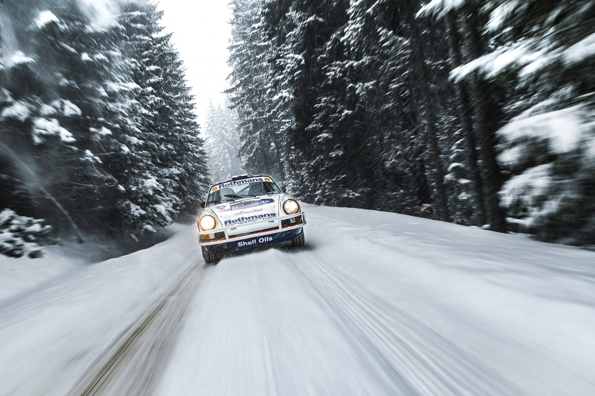 Old Porsche Poster och Canvastavla