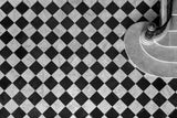 Chessboard staircase Poster och Canvastavla