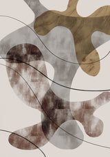 Brown Seaweed Poster och Canvastavla