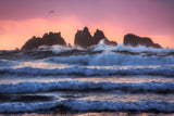 Bandon Beach Layers Poster och Canvastavla