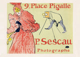 Le Photographe Sescau (1894) Poster och Canvastavla
