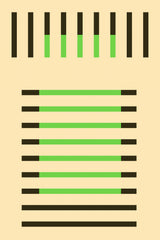 Faded Geometric #2 Poster och Canvastavla