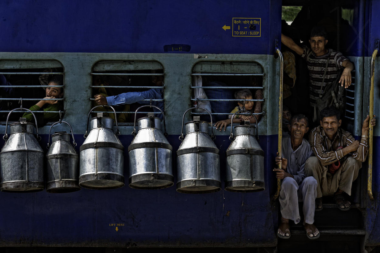 Train Poster och Canvastavla
