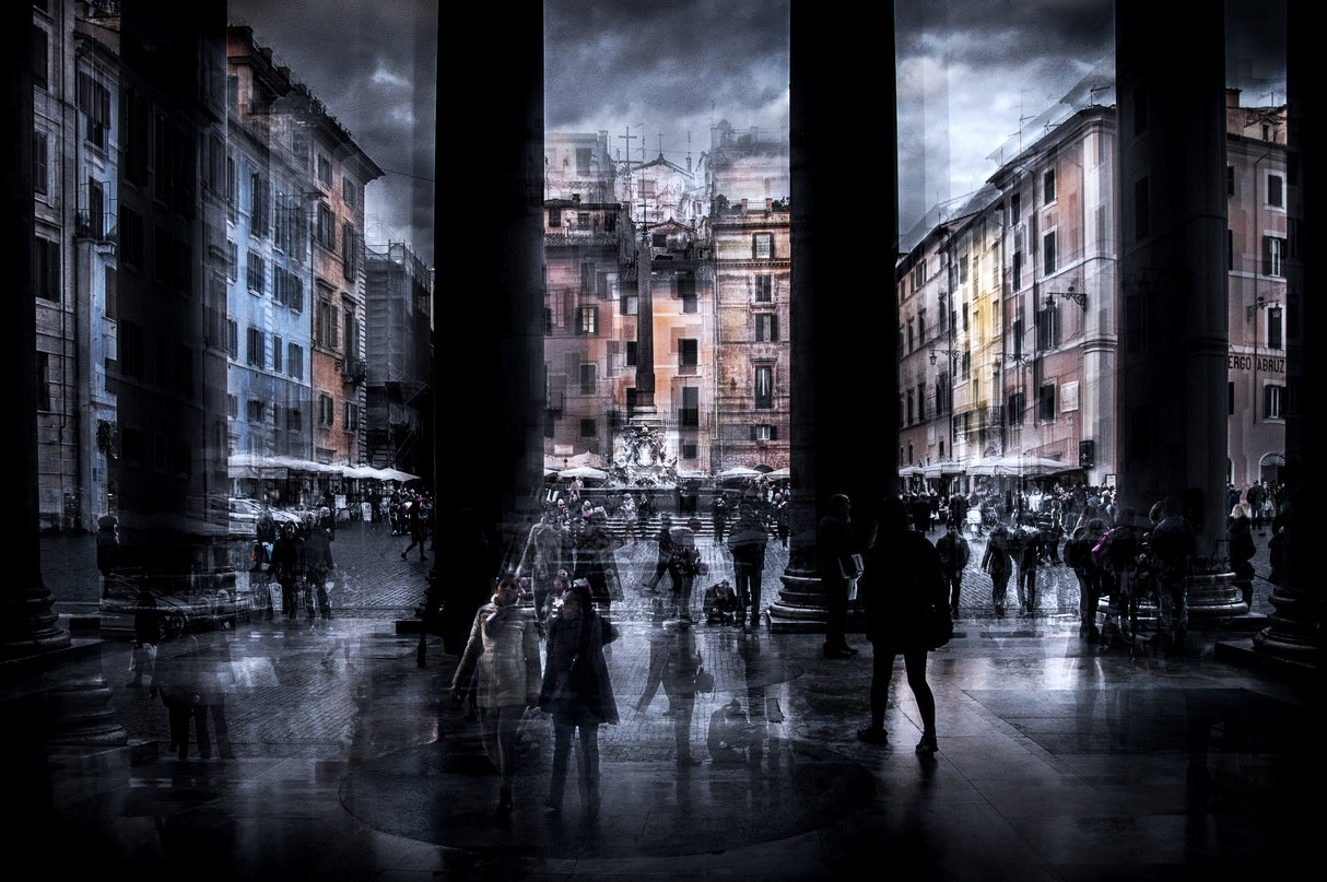 Piazza della Rotonda - Roma Poster och Canvastavla