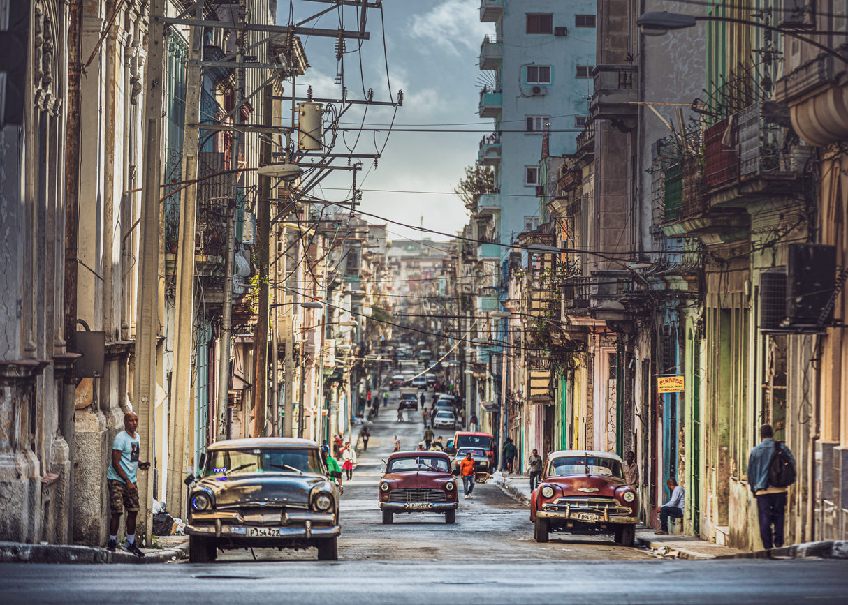 L'Havana streets Poster och Canvastavla