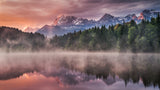 Sunrise at the Lake Poster och Canvastavla