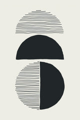 Circles and Lines #2 Poster och Canvastavla
