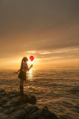 First kiss。 Poster och Canvastavla