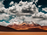 Mountains in the Salvador Dali Desert - Bolivia Poster och Canvastavla