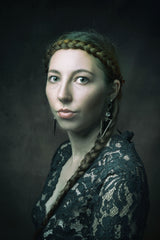Rembrandt's Muse Poster och Canvastavla