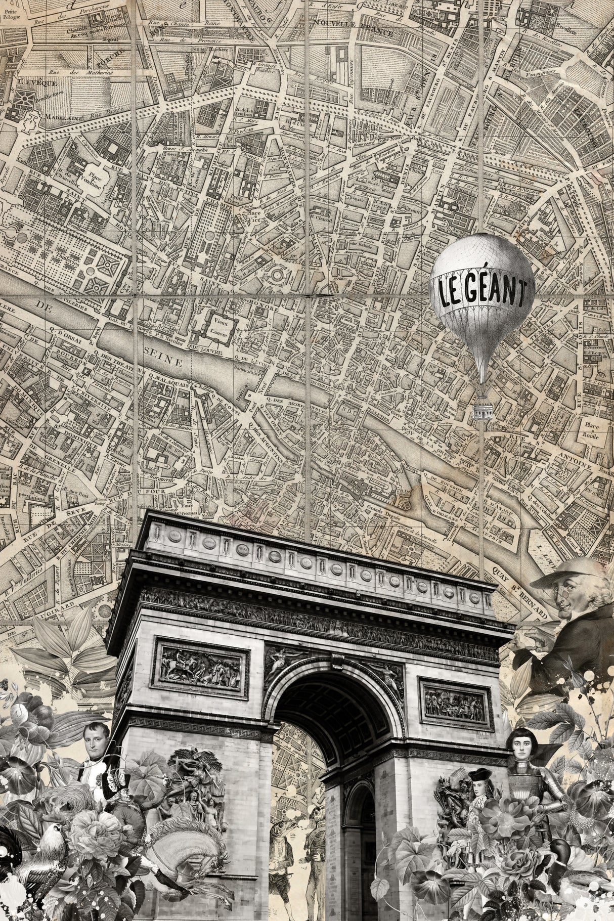 Paris (City Breaks) Poster och Canvastavla
