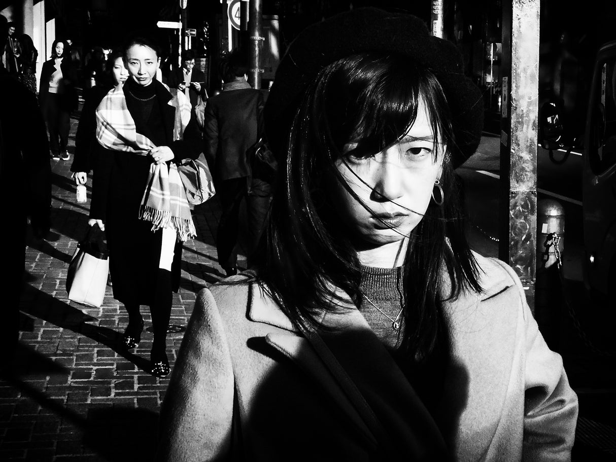 Shibuya Street - TOKYO 2016 Poster och Canvastavla