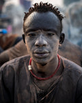 Mundari Herdsman Poster och Canvastavla