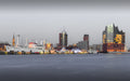 Skyline of Hamburg Poster och Canvastavla