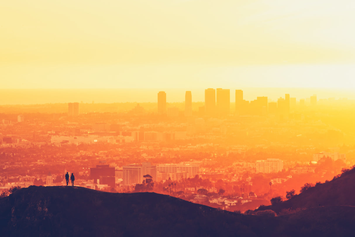 LA Sunset Poster och Canvastavla