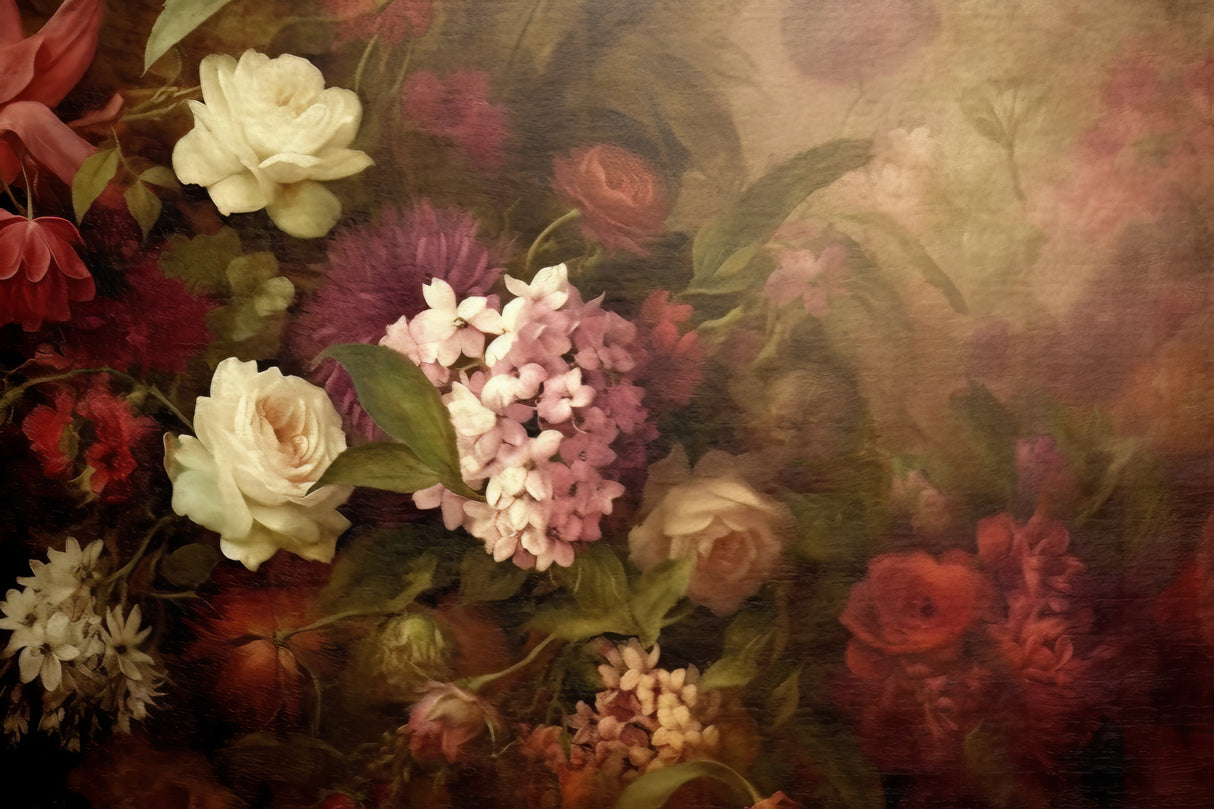 Fa Vintage Floral 23 Poster och Canvastavla