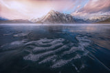 Banff in Winter Poster och Canvastavla