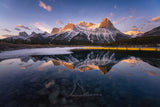 Ha Ling Peak  Morning Poster och Canvastavla