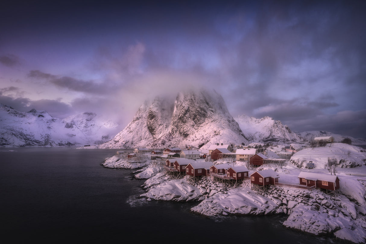 Hamnøy Poster och Canvastavla