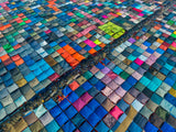 Colorful tents of Muslims congregation Poster och Canvastavla