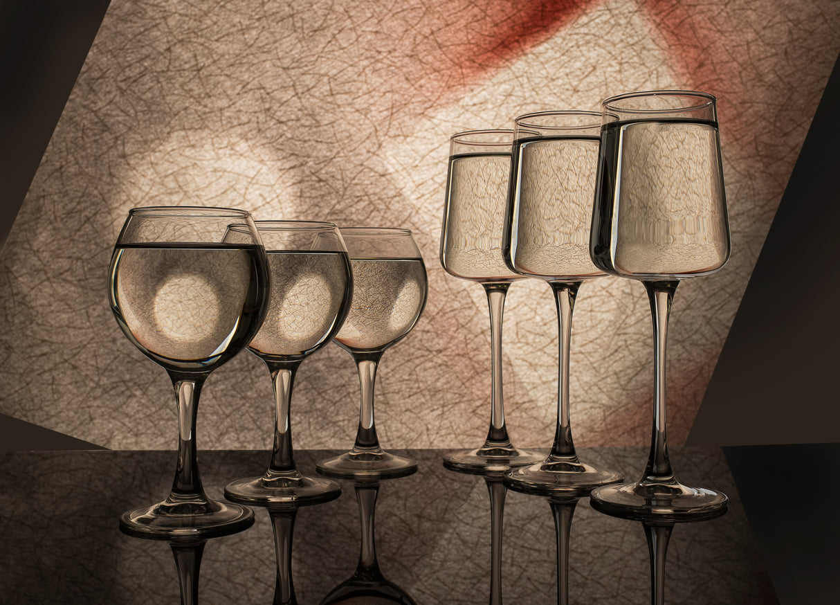 From the series "Experiments with glass" Poster och Canvastavla