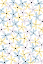 Playful Flowers Poster och Canvastavla